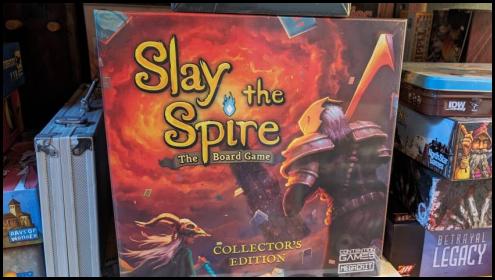 Slay the Spire board game in box