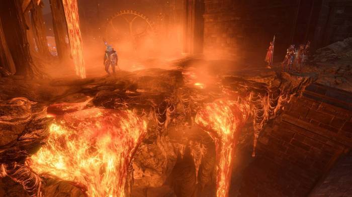 Baldurs Gate 3 BG3 Underdark Grymforge lava