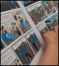 Reading Tintin Rackhams treasure