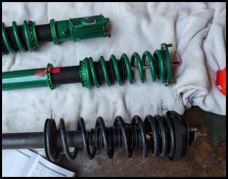 Tein coilovers 3000GT VR4 comparison KYB HR