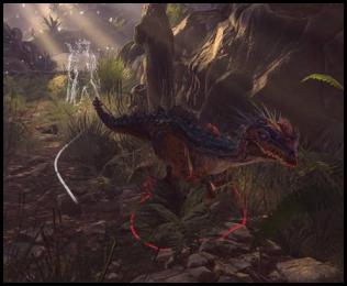 Baldurs Gate 3 dinosaur raptor invisibility