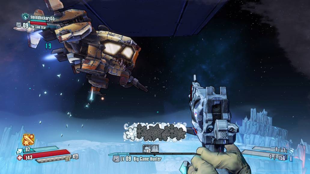 Borderlands Pre-Sequel stolen Dahl jetfighter