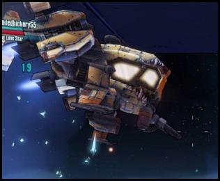 Borderlands Pre-Sequel stolen Dahl jetfighter