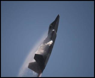 Miramar Air Show 2024 F-22 Raptor climb