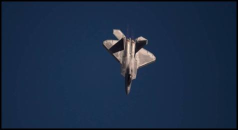 Miramar Air Show 2024 F-22 Raptor dive