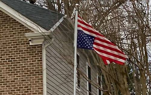 SCOTUS Justice Samuel Alito January 6 flag upside down