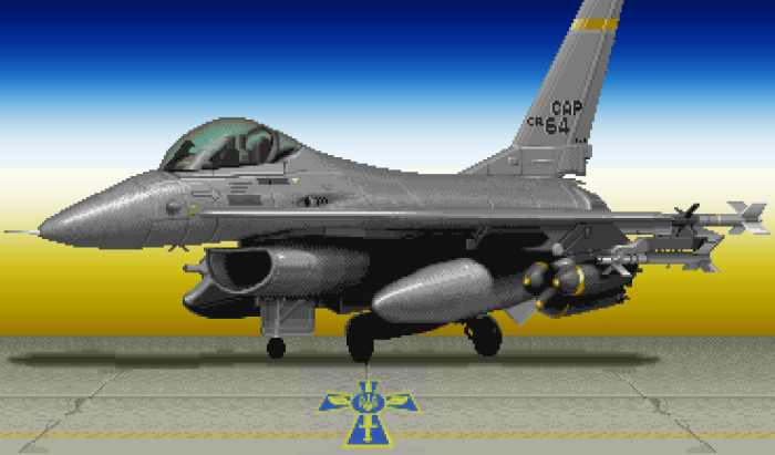 Street Fighter F-16 Ukraine airforce