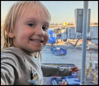 SFO selfie Southwest gate