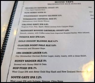 South Gate Brewing Company brewery Oakhurst tap list