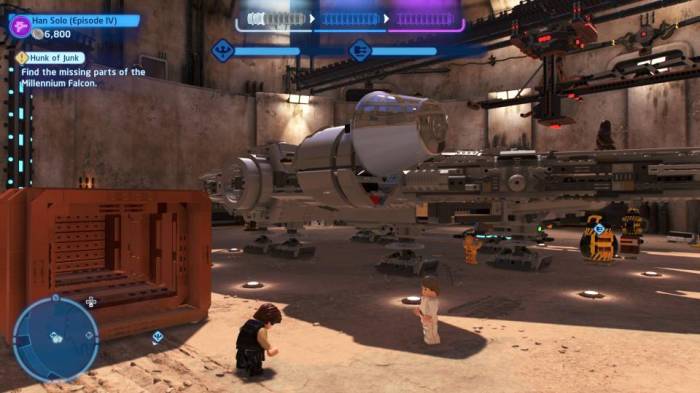Lego Star Wars Mos Eisley landing bay