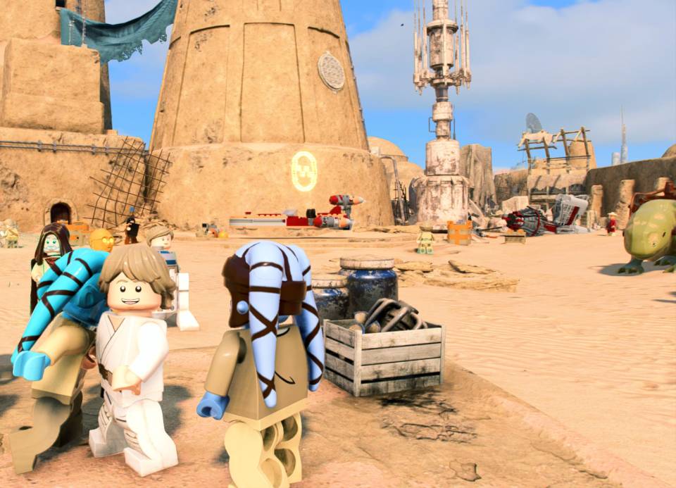 Lego Star Wars Luke Mos Eisley