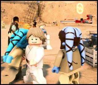 Lego Star Wars Luke Mos Eisley