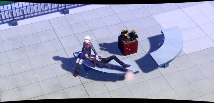 Persona 3 Reload epilogue roof Aigis