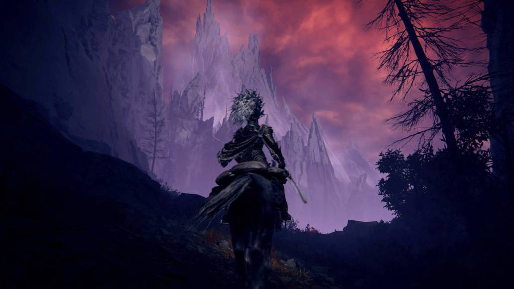 Elden Ring SOTE jagged peak vew