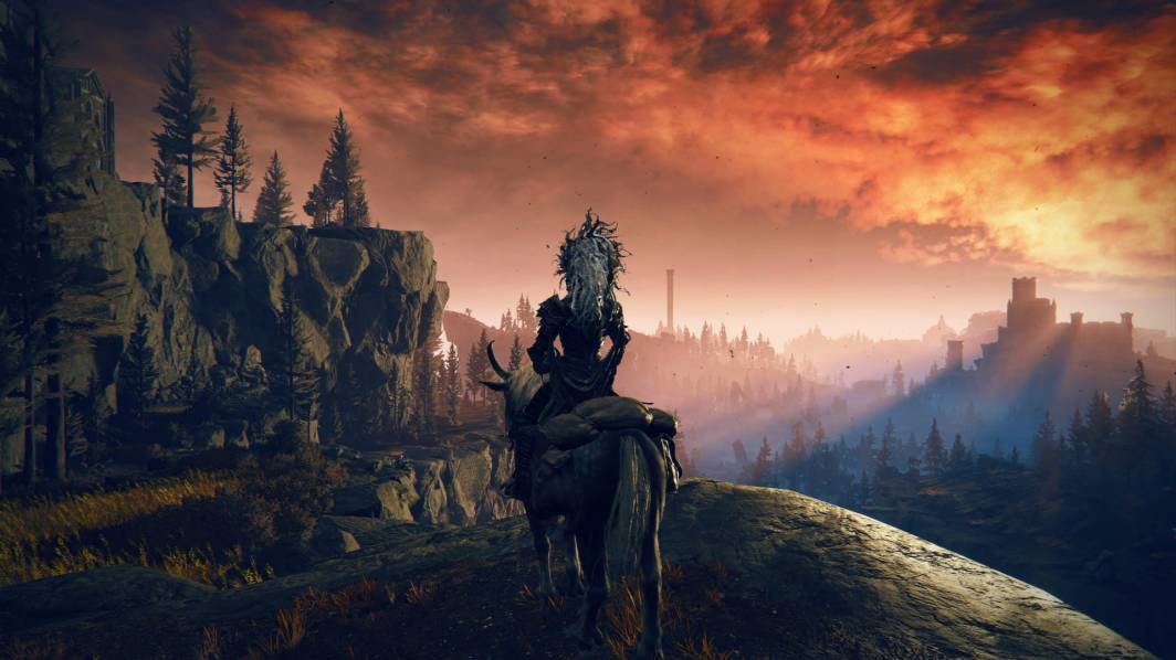 Elden Ring SOTE sunset view