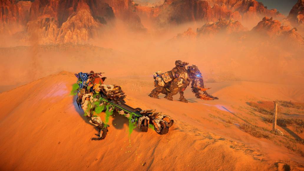 Horizon Forbidden West desert tremortusk