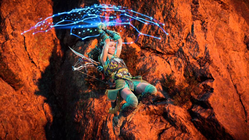 Horizon Forbidden West shieldwing glide