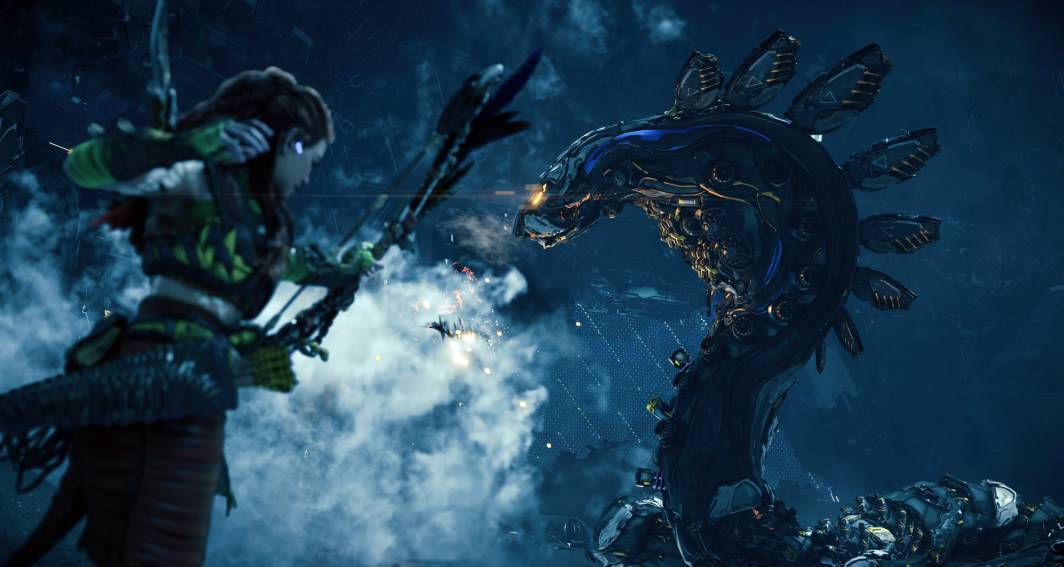 Horizon Forbidden West cauldron slitherfang battle