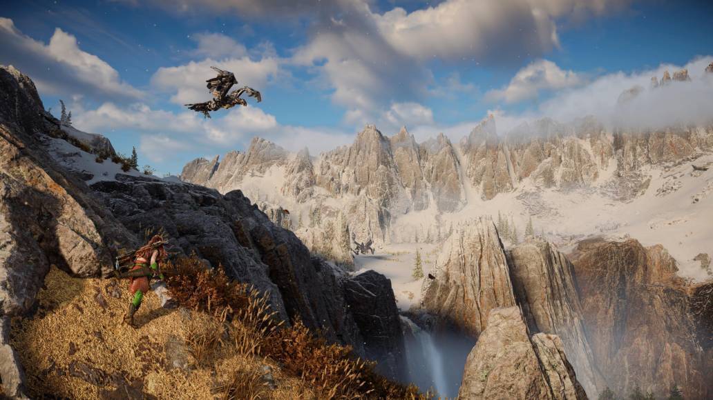 Horizon Forbidden West stormbird canyon
