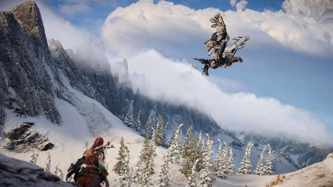 Horizon Forbidden West stormbird unmarked site