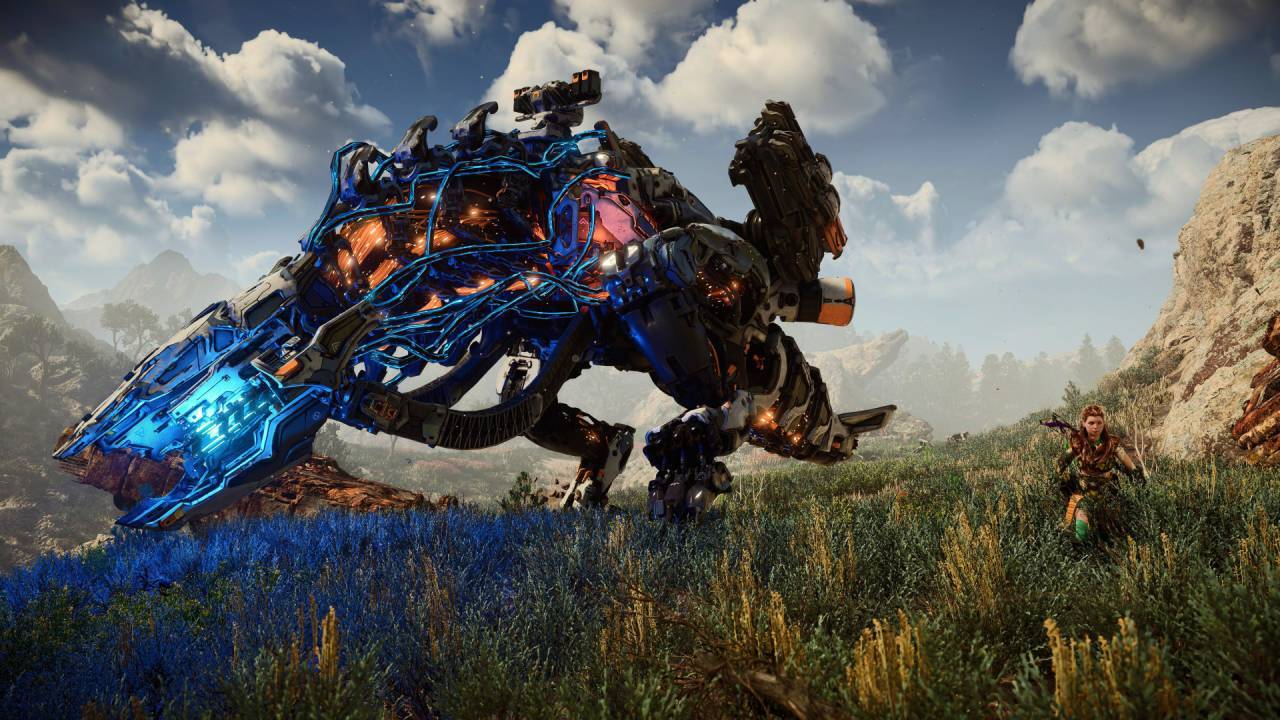 Horizon Forbidden West overridden thunderjaw