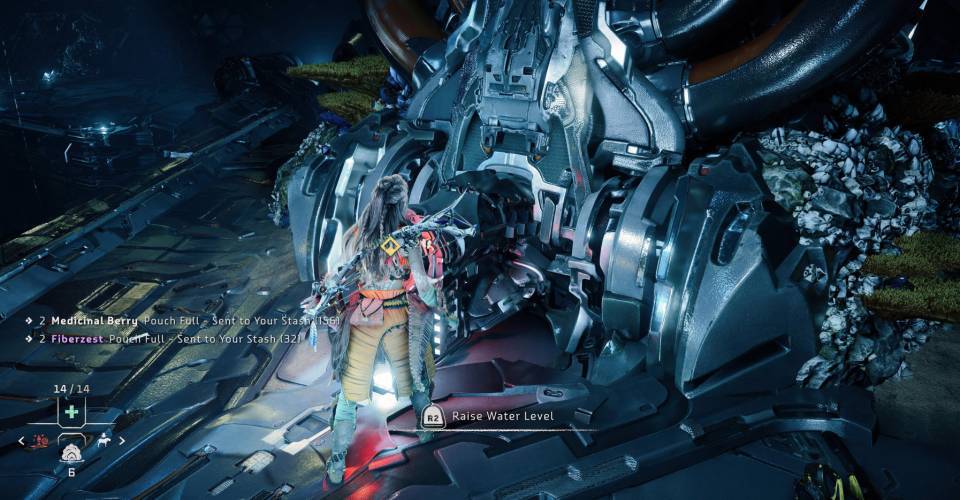 Horizon Forbidden West water level puzzle