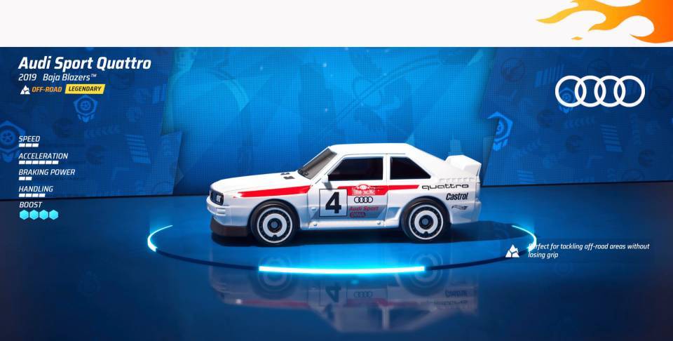 Hot Wheels Unleashed 2 Audi Sport Quattro