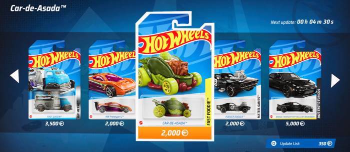 Hot Wheels Unleashed 2 Car-de-Asada