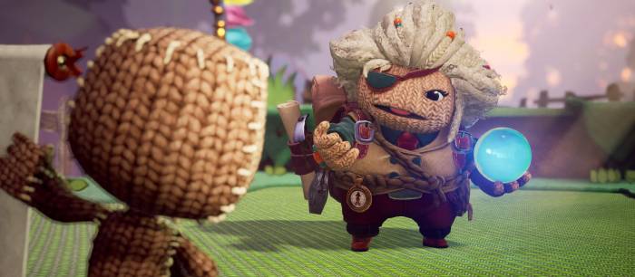Sackboy dialogue plot