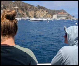 Catalina Island ferry harbor view