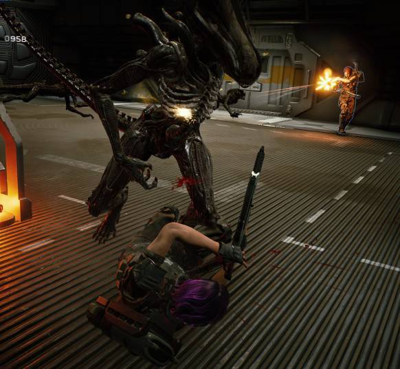 Aliens Fireteam Elite xenomorph special pinned