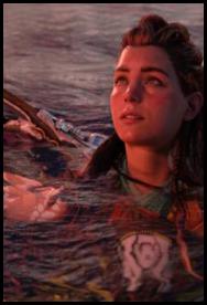 Horizon Forbidden West Aloy swimming