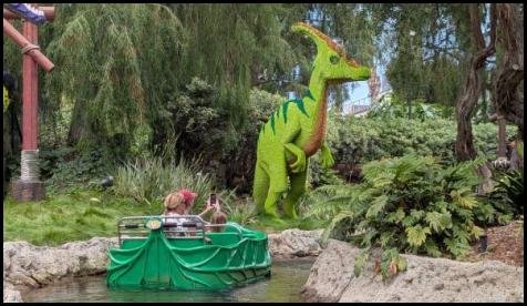 Legoland dinosaur river ride