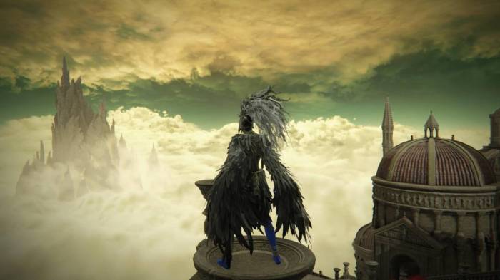Elden Ring Shadow of the Erdtree view from the top of Enir-Ilim