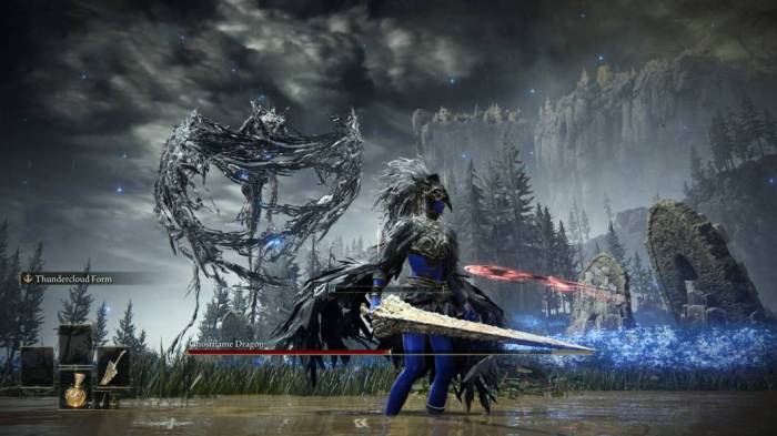 Elden Ring Shadow of the Erdtree Ghostflame Dragon