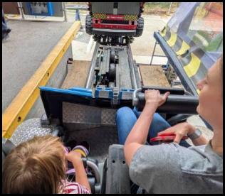 Legoland Technic rollercoaster