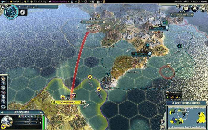 Civilization V hexes bombard city states