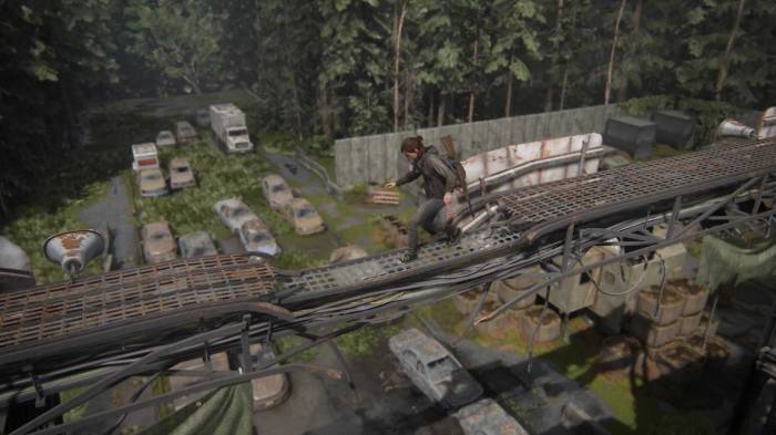 The Last of Us 2 dinosaur museum Ellie